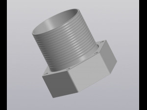 Simple form Planter 3D Print Model