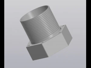 Simple form Planter 3D Print Model