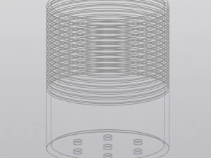 Simple form Planter 3D Print Model