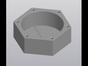 Simple form Planter 3D Print Model