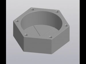 Simple form Planter 3D Print Model