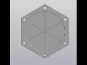 Simple form Planter 3D Print Model
