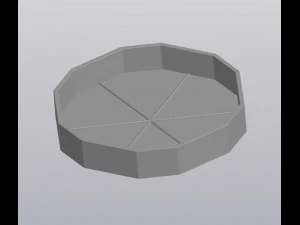 Eared planter 3D Print Model