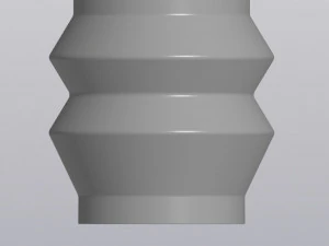 Scandinavian style planter 3D Print Model
