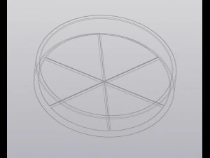 Scandinavian style planter 3D Print Model