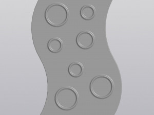 Vase Pencilholder Wave 3Dプリントモデル