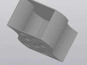 Vase Pencilholder Wave 3D Print Model