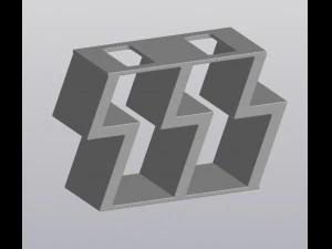Thunder cloud planter 3D Print Model