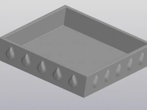 Thunder cloud planter 3D Print Model