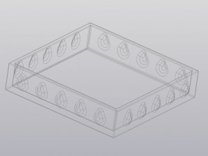 Thunder cloud planter 3D Print Model