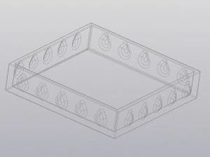 Thunder cloud planter 3D Print Model