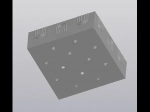 4 planters pyramid 3D Print Model