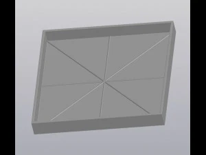 4 planters pyramid 3D Print Model