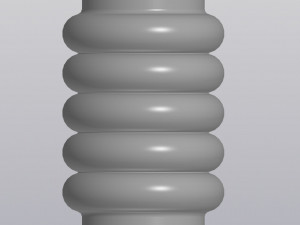 5 waves Vase Modelo de Impressão 3D