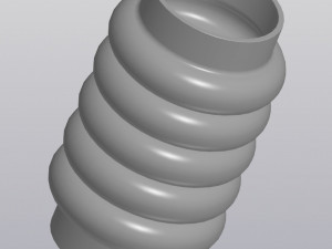 5 waves Vase 3D प्रिंट मॉडल
