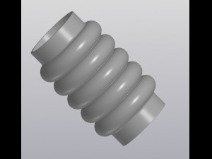 5 waves Vase 3D प्रिंट मॉडल