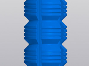 Vase Penholder Techno 3D-Druckmodell