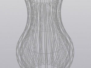 Striped vase 3D 프린트 모델