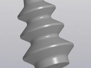 Vase 3 levels 3D Print Model