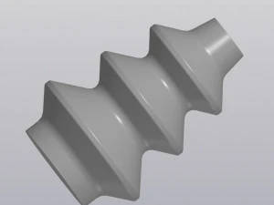 Vase 3 levels 3D Print Model