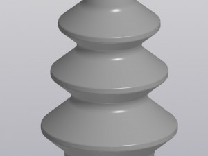 Vase 3 levels Modelo de impresión 3D