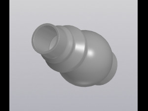 Figured bulb vase 3D printmodel