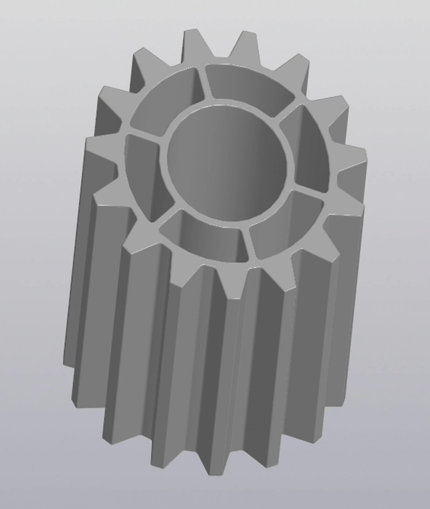 Penholder Gear 3D Print Model .c4d .max .obj .3ds .fbx .stl .blend