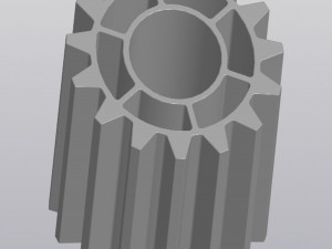 Penholder Gear Modelo de impresión 3D