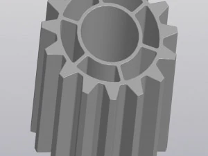 笔架齿轮 3D 打印模型