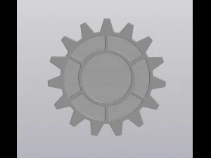 Penholder Gear 3D Print Model