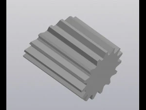 Penholder Gear 3D Print Model