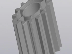 Penholder Gear 3D Print Model