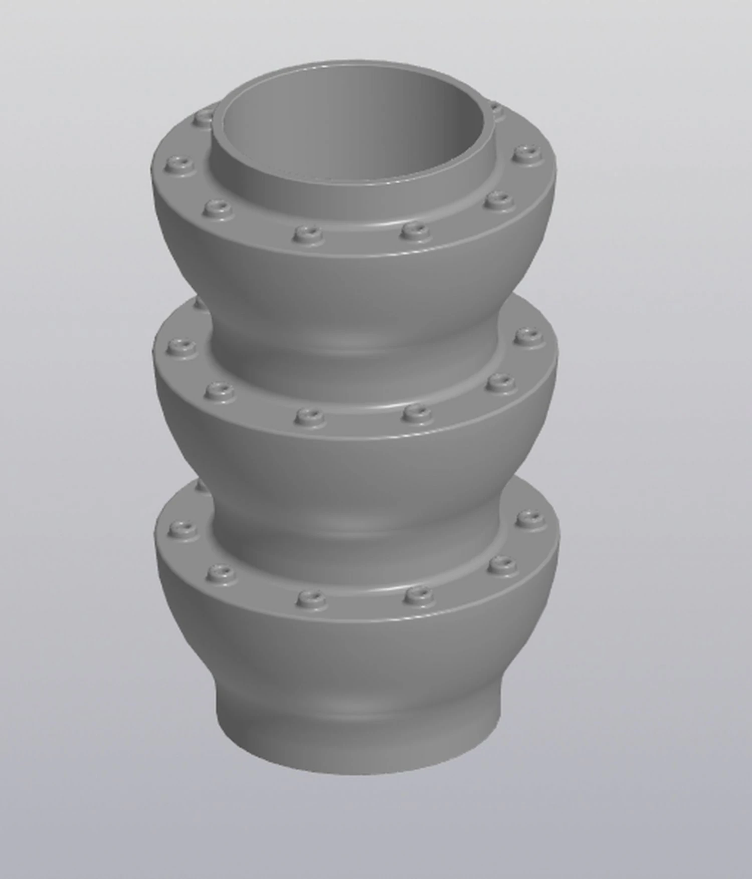 Metal Vase Penholder 3D Print Model .c4d .max .obj .3ds .fbx .stl .blend 