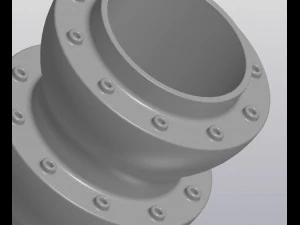 Metal Vase Penholder 3D Print Model