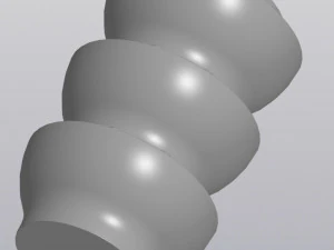 Metal Vase Penholder 3D Print Model