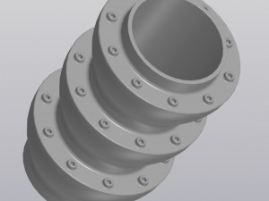 Metal Vase Penholder 3D-Druckmodell