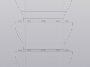 Metal Vase Penholder 3D-Druckmodell
