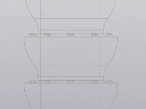 Metal Vase Penholder 3D Print Model