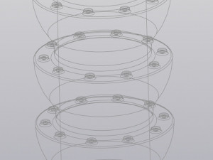 Metal Vase Penholder 3D-Druckmodell