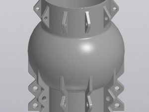 Tracery Vase Penholder 3D printmodel