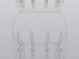 Tracery Vase Penholder 3D printmodel