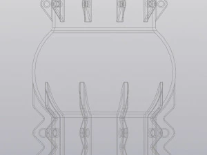 Tracery Vase Penholder 3D Print Model