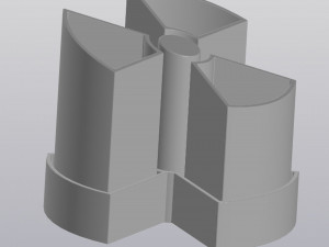 Radiation hazard planter 3D 프린트 모델