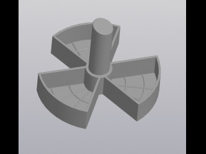 Radiation hazard planter 3D 프린트 모델