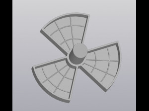 Radiation hazard planter 3D 프린트 모델