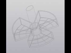 Radiation hazard planter 3D 프린트 모델