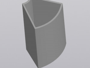 Radiation hazard planter 3D 프린트 모델