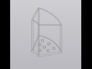 Radiation hazard planter 3D 프린트 모델