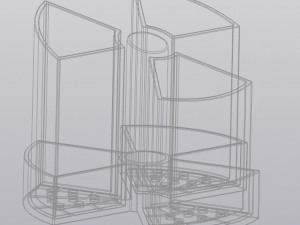 Radiation hazard planter 3D 프린트 모델
