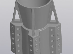 Geometric Vase Penholder 3D Print Model
